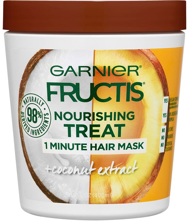 Garnier Fructis Nourishing Treat 1 Minute Hair Mask + Coconut Extract 400ml